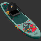 The Voyager Series: Inflatable Paddle Board & Kayak Hybrid 10'6"