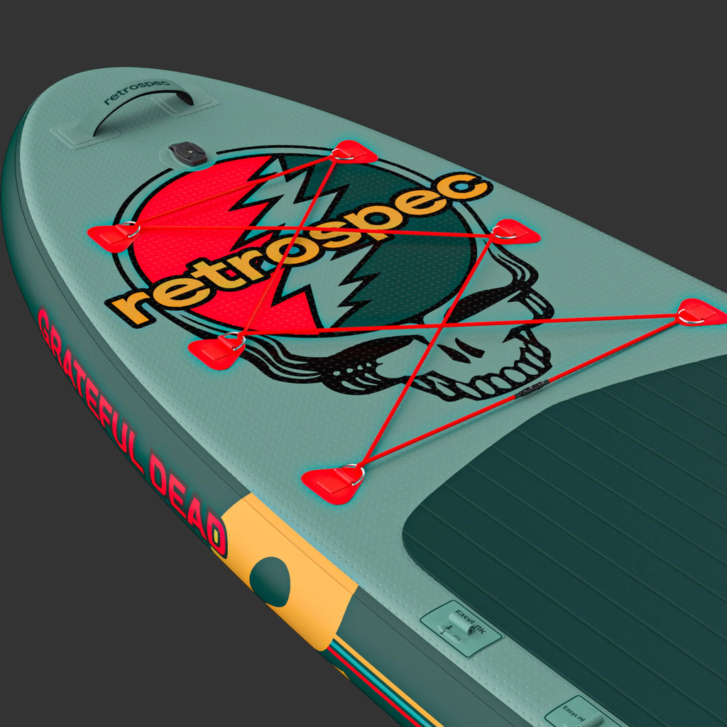 The Voyager Series: Inflatable Paddle Board & Kayak Hybrid 10'6"