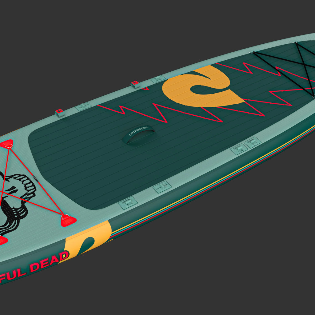 The Voyager Series: Inflatable Paddle Board & Kayak Hybrid 10'6"