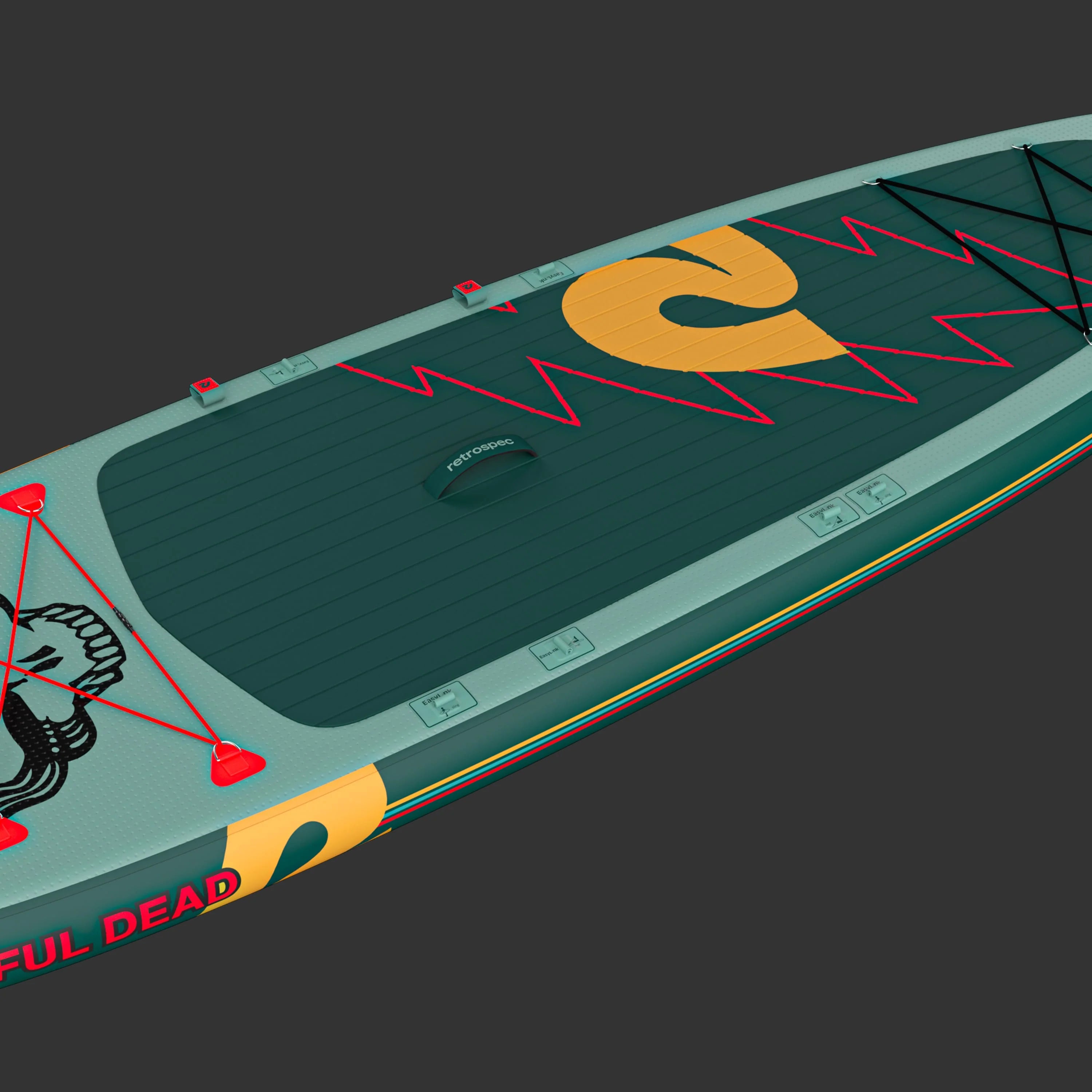 The Voyager Series: Inflatable Paddle Board & Kayak Hybrid 10'6"