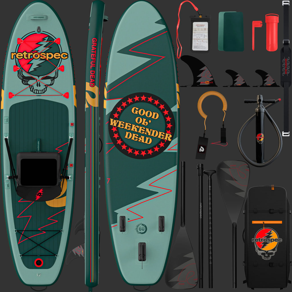The Voyager Series: Inflatable Paddle Board & Kayak Hybrid 10'6"