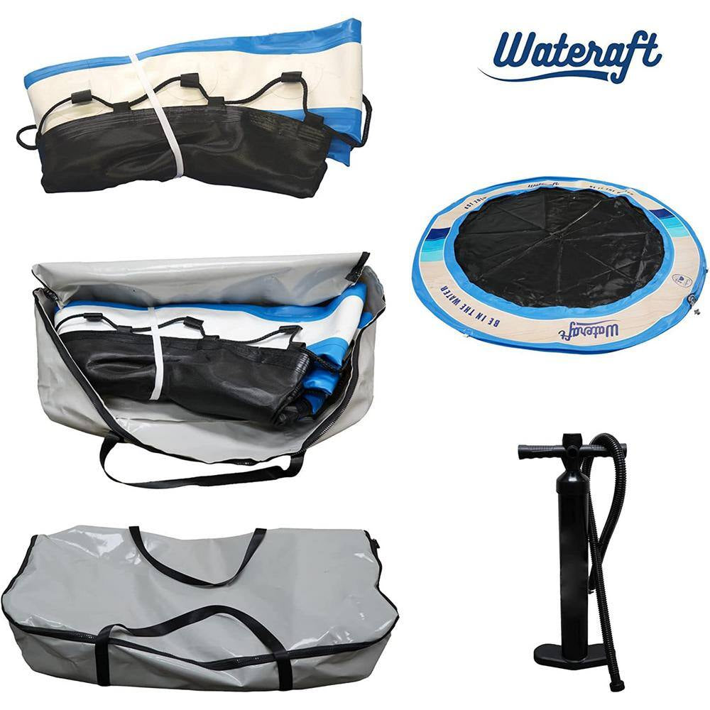 Inflatable Dock with Mesh Net Center