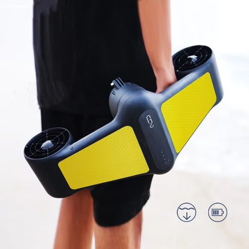 60Mins High Speed Electric under Water Motor Scooter 500W Electric Underwater Thruster Sea Scooter for Diving Snorkeling