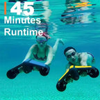 60Mins High Speed Electric under Water Motor Scooter 500W Electric Underwater Thruster Sea Scooter for Diving Snorkeling