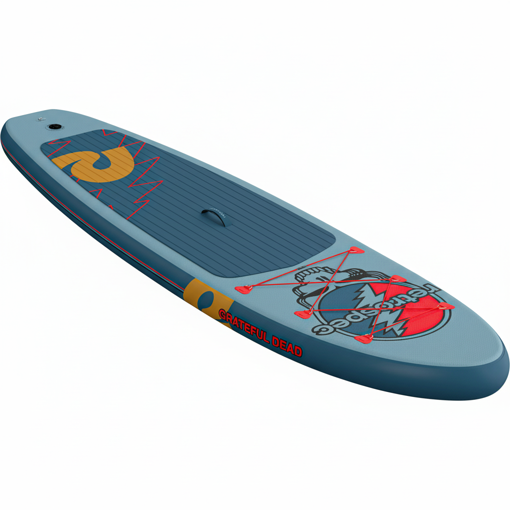 Grateful Dead Weekender Inflatable Stand up Paddle Board 10’6”